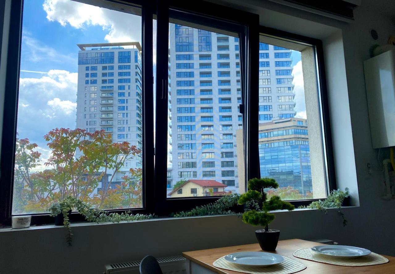 Cozy Apartment With Self Check-In Near Promenada Mall And Verdi Park Букурещ Екстериор снимка