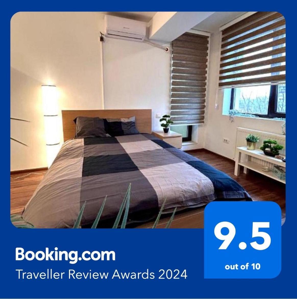 Cozy Apartment With Self Check-In Near Promenada Mall And Verdi Park Букурещ Екстериор снимка